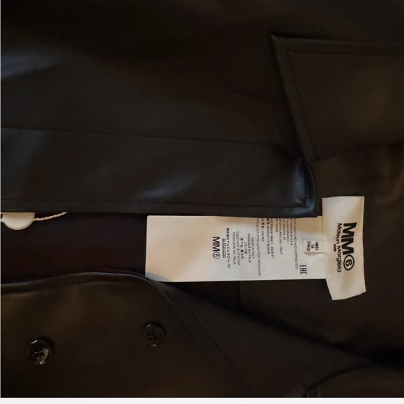 MM6 Maison Margiela Leather Shirt - Picture 7 of 9